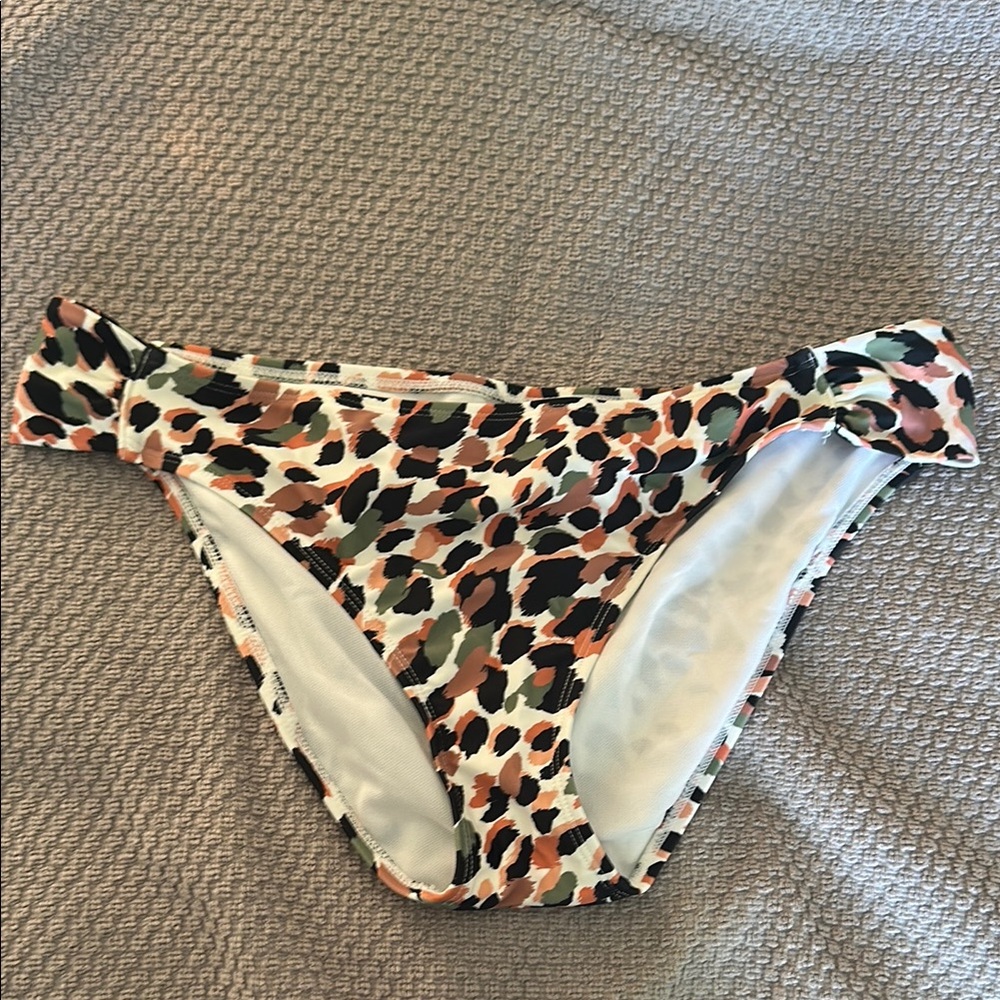 Maurices Leopard Print Bikini Bottom